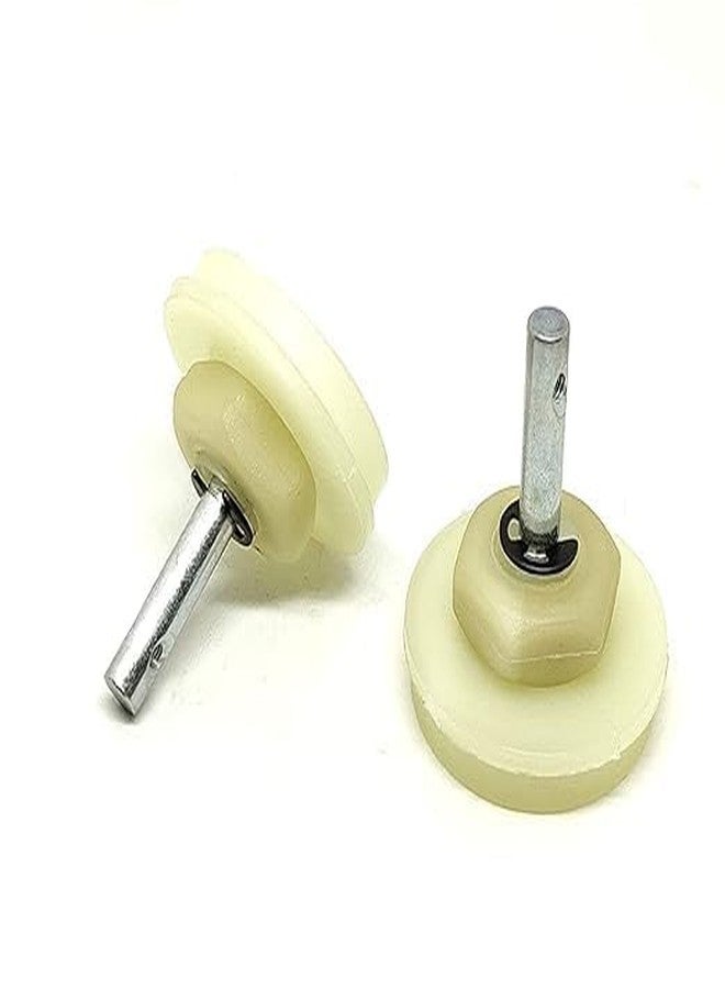 TESTIN ELECTRONICS 6mm Shaft Dummy Motor wheel (2 Pcs) - Image 1